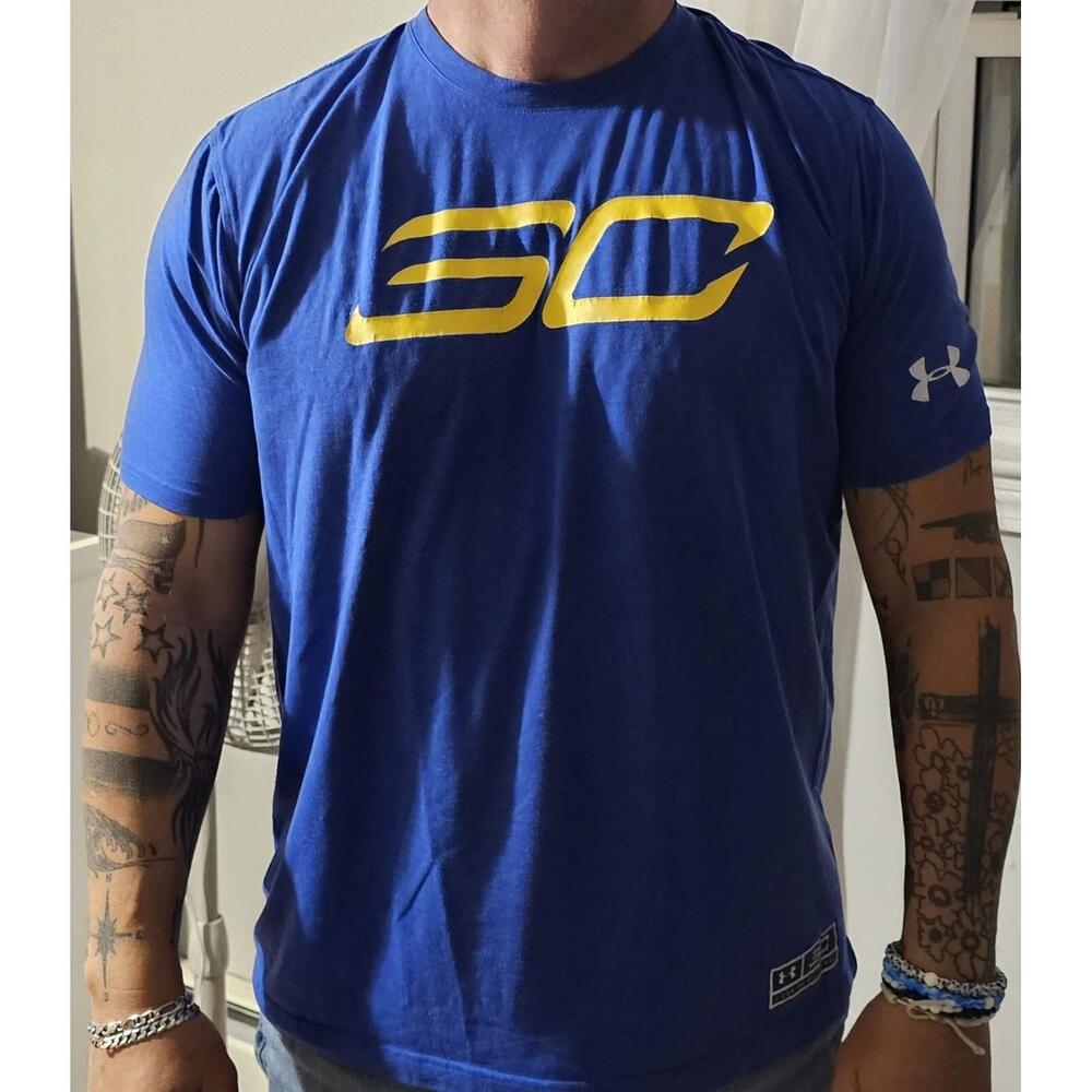 Under Armour Ua Curry Mvp Sc30 Tee Shirt Gs Warriors